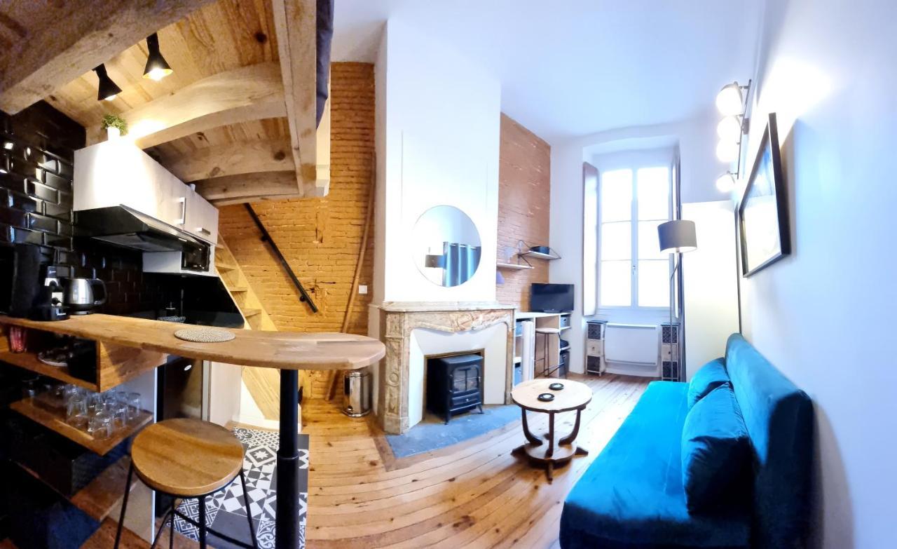 Duplex Charmant- Hypercentre - Clim - Metro - Wifi ตูลูส ภายนอก รูปภาพ