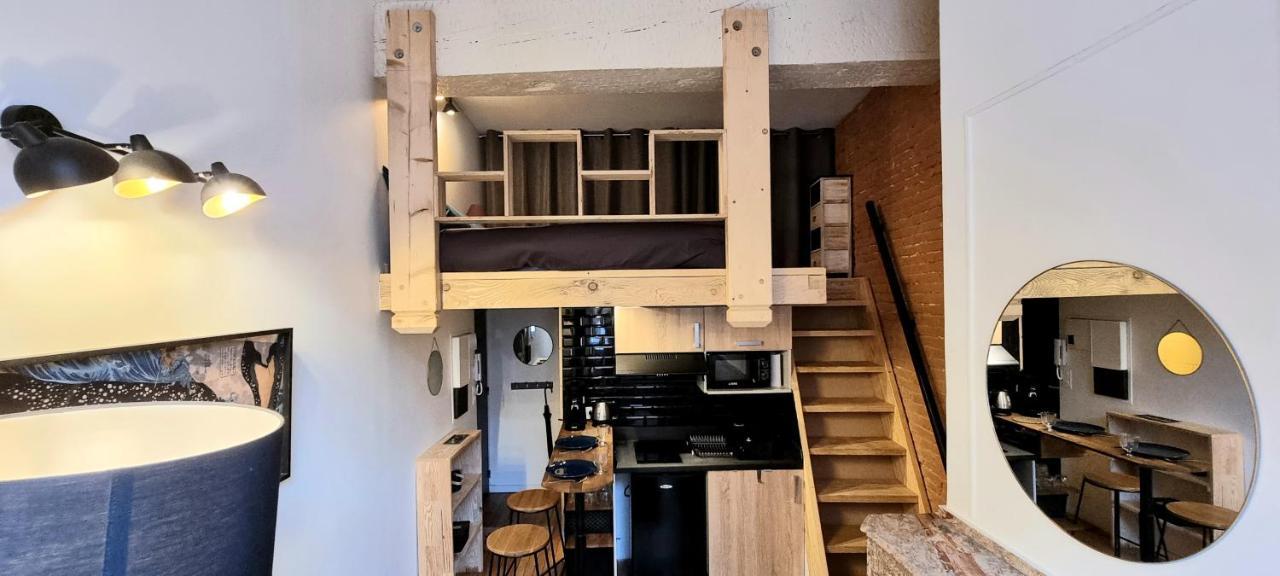 Duplex Charmant- Hypercentre - Clim - Metro - Wifi ตูลูส ภายนอก รูปภาพ